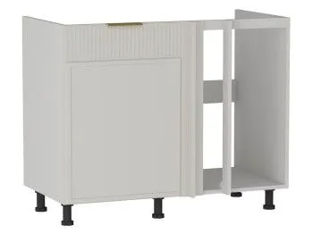 Стол под мойку угловой СМУ-110, Берта (1000*554*820) Светлый Мокко, 22922