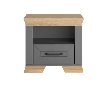 Тумба прикроватная Марсель KOM1S дымчатый алмаз