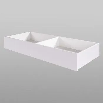 Ящик выкатной для кроватей СИРИУС, 138х60х20 см, белый