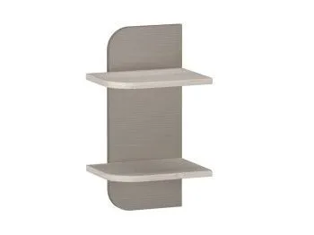 Полка навесная малая, Лацио (276*220*496) Серый камень, 30507