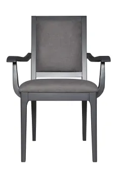 Стул с подлокотниками Сохо, графит