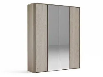 Шкаф 4-х дверный, Лацио (1954*530*2300) Серый камень, 11008