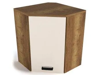 Шкаф угловой ШУ-60, Адель-2 (600*600*742) Кашемир, 20164