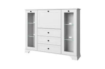 Лобня - Тумба Тиффани 2V1D3S белый