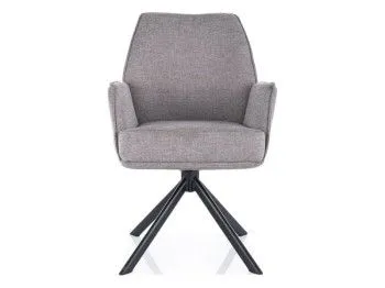 Стул кухонный Signal HUGO Brego 07 (серый/черный)