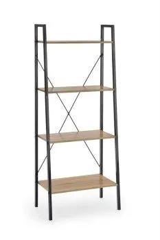 Стеллаж Halmar NARVIK REG-2 (дуб сонома/черный)