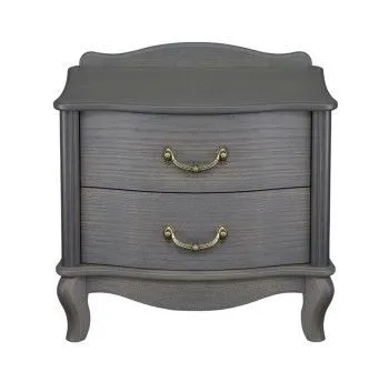 Тумбочка прикроватная Джульетта 2 ящ. (серый ясень)