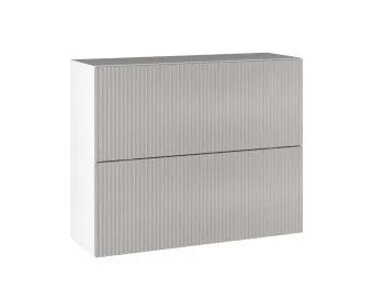 Шкаф ШГ-90СМГ, Виста (900*316*720) Экокожа Бежевый, 26451