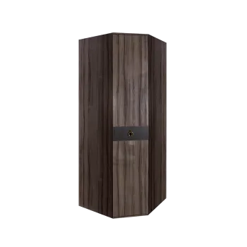 Шкаф угловой Римини СОЛО (Орех империя/Золото) РМШУ2/1(s)