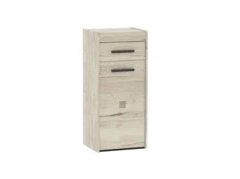 Тумба 450 ПМ-5 высокая, Мале (450*384*1020) Дуб галифакс белый, 50504