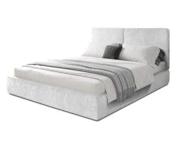 Кровать Natura 1.6 м, с подъемным механизмом Шенилл (Monblan) 502, НТКР-1[3]