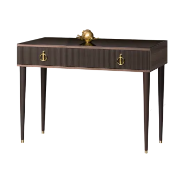 Стол туалетный Римини СОЛО (Орех империя/Золото) РМСТ-1(s)