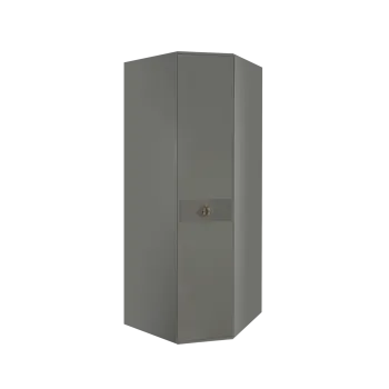 Шкаф угловой Римини СОЛО (Серый/Золото) РМШУ2/1(s)