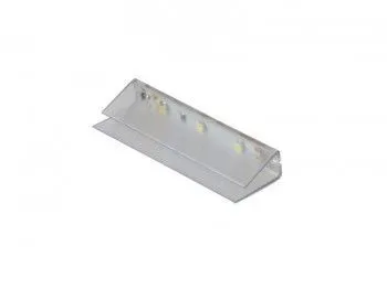 Клипса в пластике, холодный свет для стеклян. полок KLIPS-TR-BZ