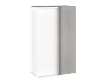 Шкаф 960 ШВП-60 правый, Виста (600*350*960) Экокожа Бежевый, 26519