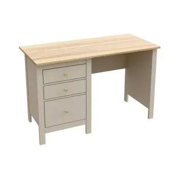 Стол письменный Сага, 120х56, кашемир/ясень