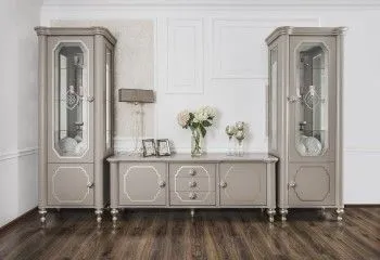 Гостиная Лали 1+тв+1 серый камень