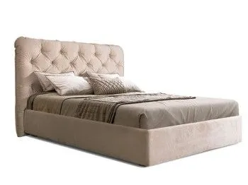 Кровать Bogemia 1,6 м, с подъемным механизмом (жемчужный берег) Sweet dreams БМКР-1[3] - Выставка м. Марьина роща