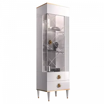 Балашиха - Витрина 1-ств. (правая) Римини СОЛО (белый золото) РМВ1-1С (s)