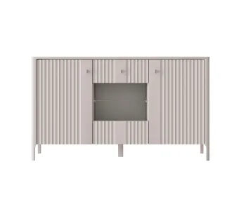 Тумба-витрина Далия KOM1W2D персидский жемчуг