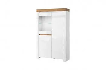 Шкаф с витриной Таурус 1V2D