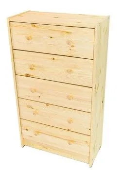 Комод Раст 5 ящиков (натуральный)