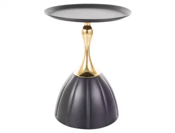 Стол журнальный Signal PIANA (черный/золотой)