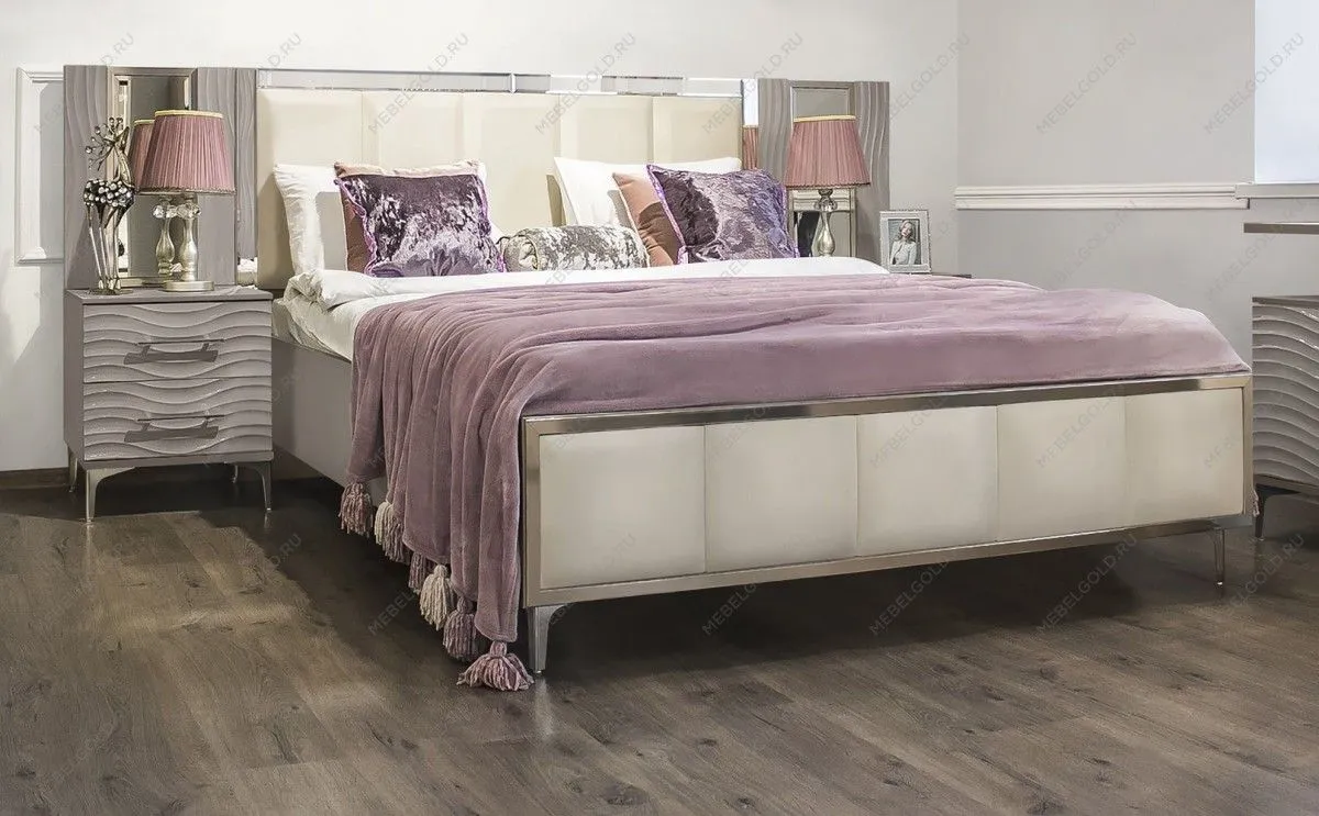 Тумба прикроватная Гравита (без зеркала) серый камень глянец | изображение 3