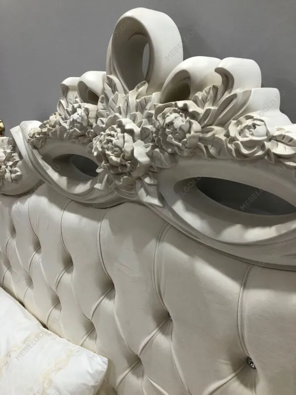 Кровать Афина 160х200 см крем корень | изображение 6