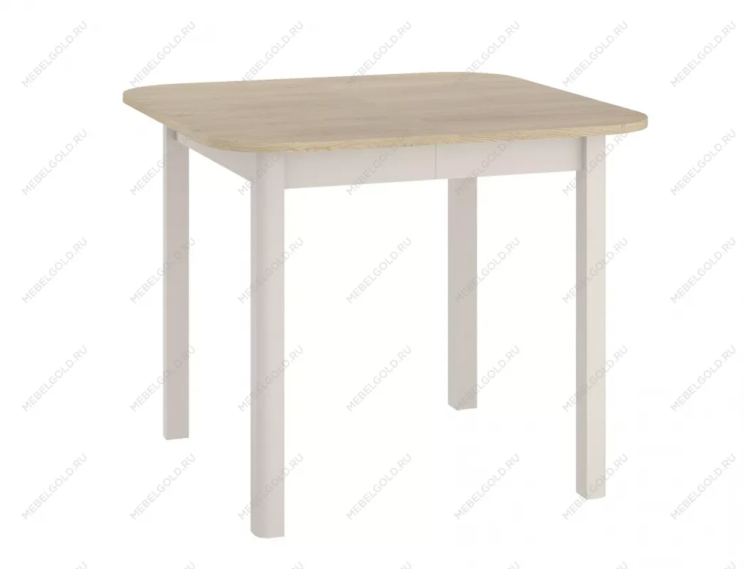 Стол обеденный Signal DANTE II 90 раскладной (дуб кремона/кашемир) | изображение 3