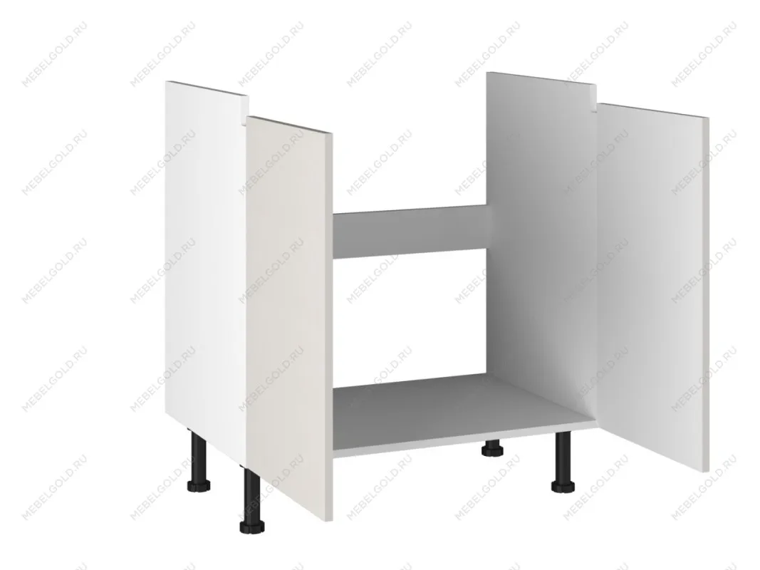 Стол под мойку СМ-80, Виста (800*520*870) Экокожа Белый, 26211 | изображение 1