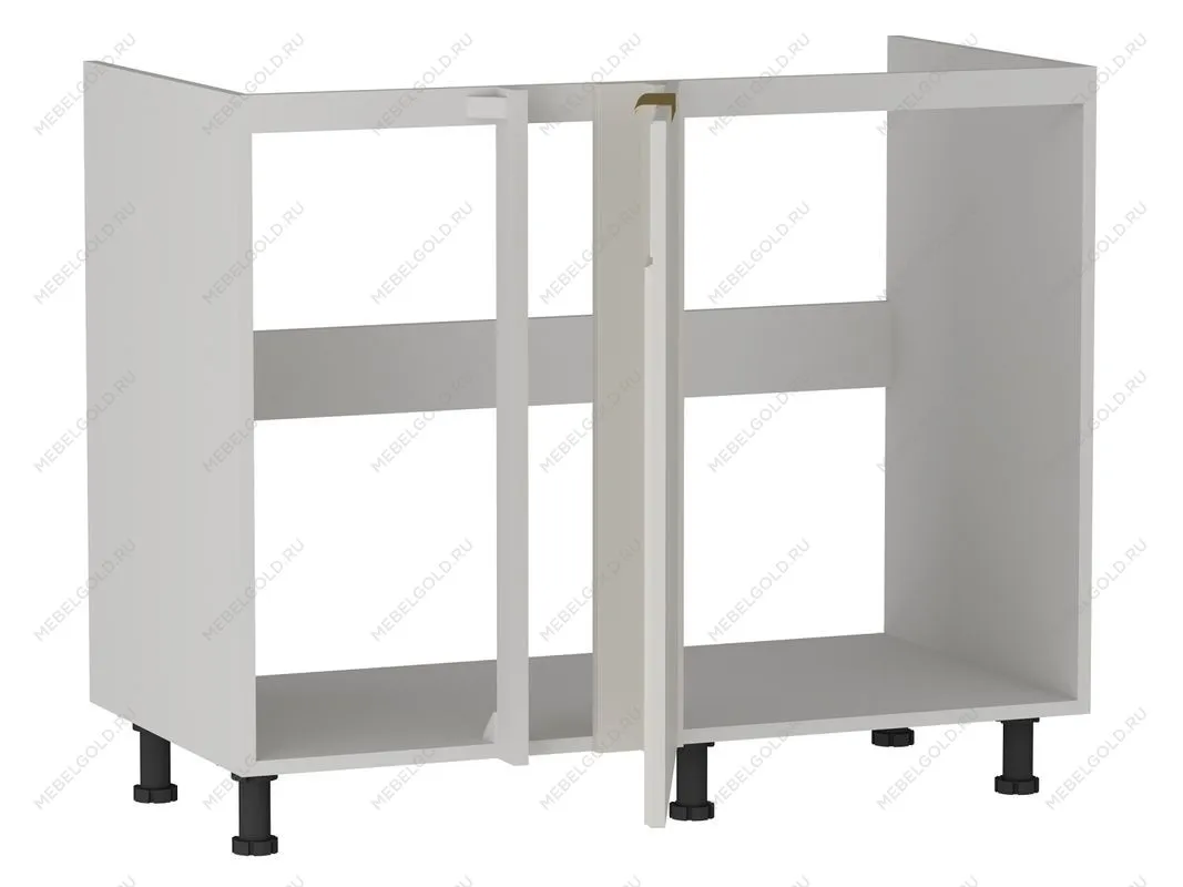 Стол под мойку угловой СМУ-110, Берта (1000*554*820) Светлый Мокко, 22922 | изображение 3