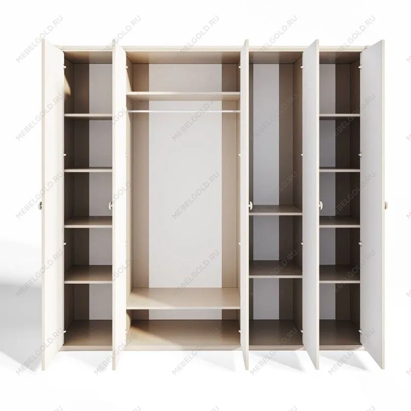 Шкаф Диана 5-дверный бежевый | изображение 1