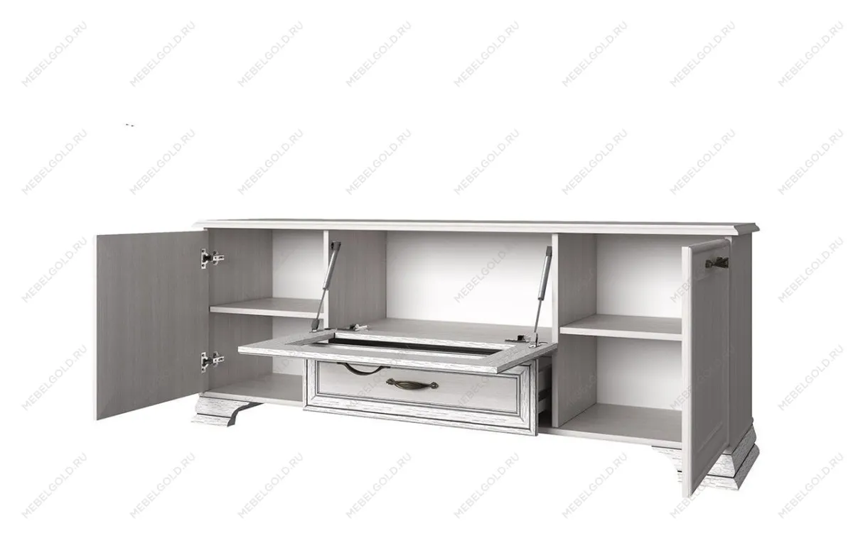 Тумба Тиффани RTV 1V2D1S вудлайн кремовый | изображение 1