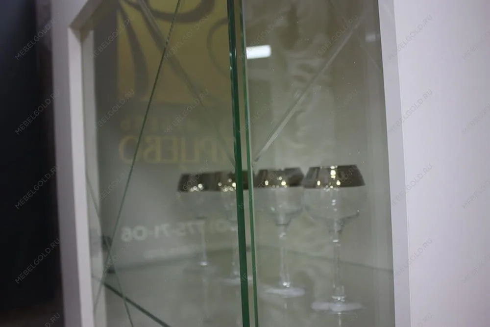 м. Марьина Роща - Тумба прикроватная (левая/правая) Римини СОЛО (белый золото) РМТП-1 (s) | изображение 6