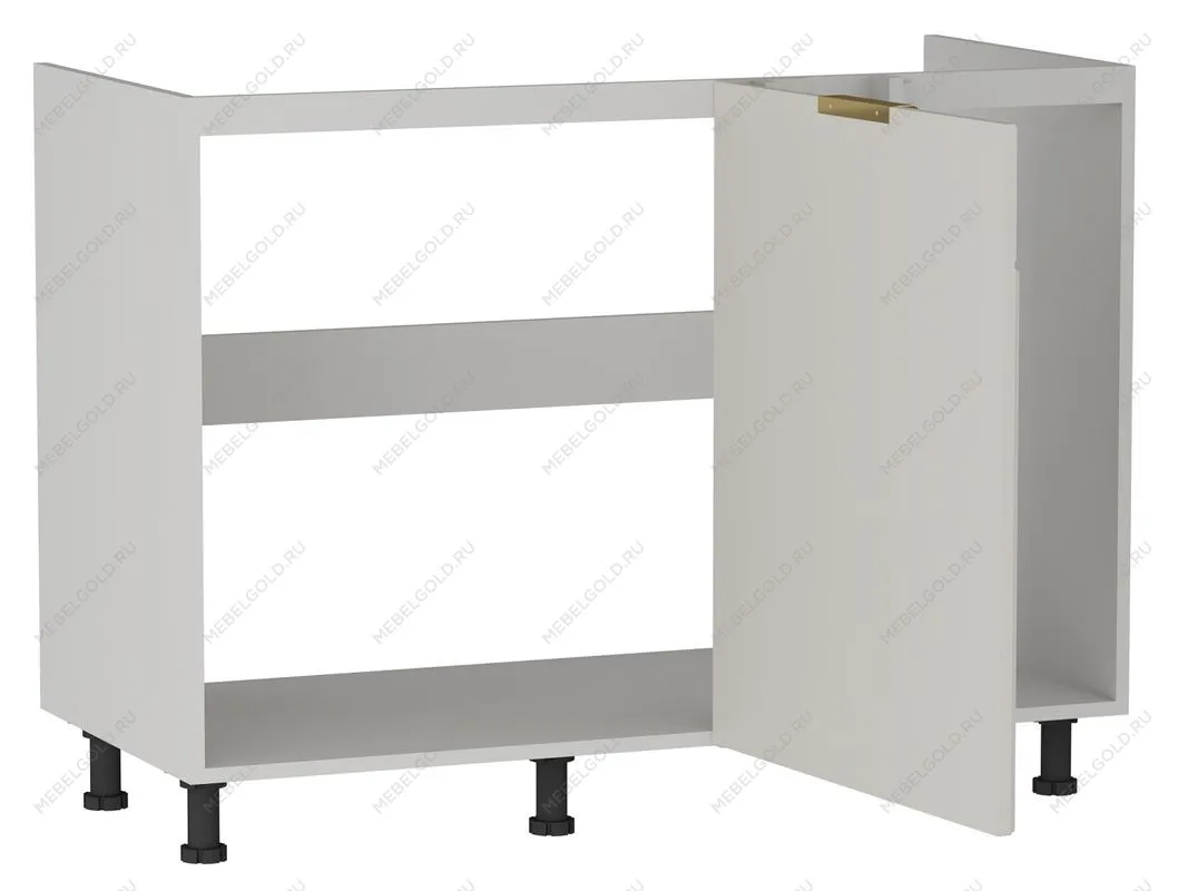 Стол под мойку угловой СМУ-120, Берта (1100*554*820) Светлый Мокко, 22923 | изображение 2