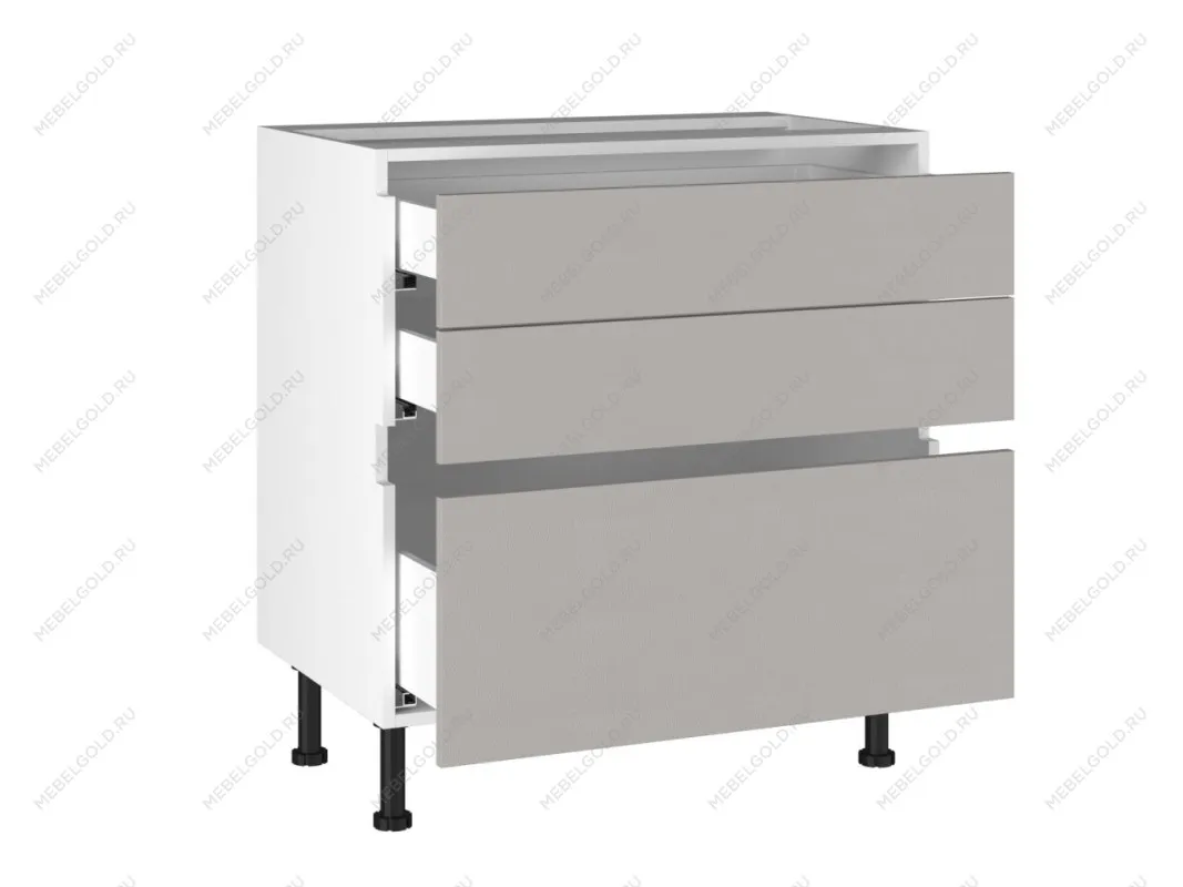 Стол с ящиками СЯ-80 Start Soft Boyard, Виста (800*523*870) Экокожа Бежевый, 26422 | изображение 1