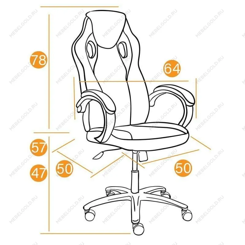 Кресло RACER GT new Металлик | изображение 6