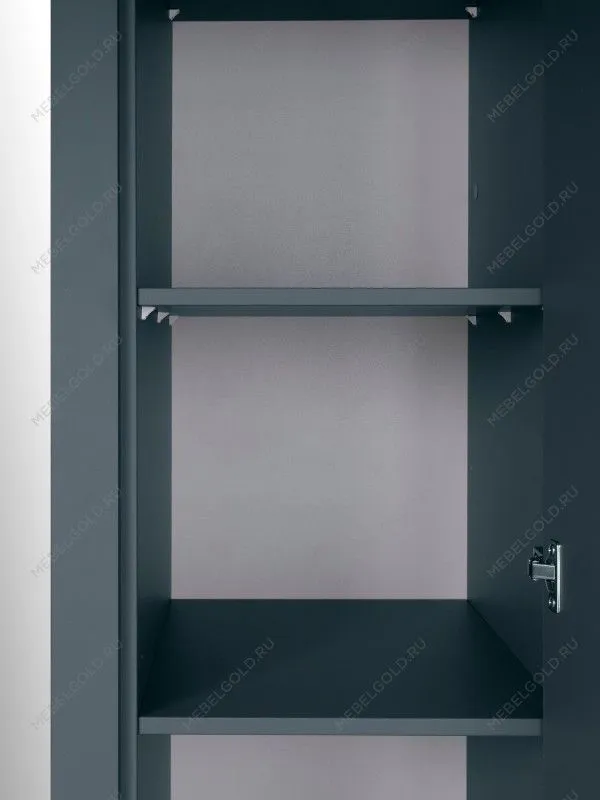 Шкаф распашной Сага, 3 двери, 132х64х215 см, темно-бирюзовый/ясень | изображение 7