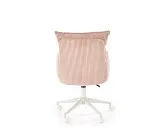 Кресло компьютерное Halmar DUMBO (светло-розовый/белый) | изображение 6