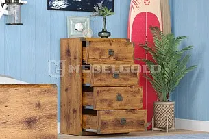 Комод Индиана JKOM4S/50 дуб саттер