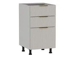 Стол с ящиками СЯ-45 (176/356), Монза (450*523*820) Экокожа Бежевый, 23117