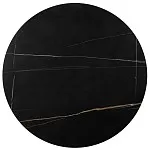 Комплект Halmar FATIMA, 2 стола журнальных (черный мрамор/золотой) | изображение 1