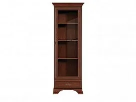 Балашиха - Шкаф с витриной Кентаки REG1W1S каштан