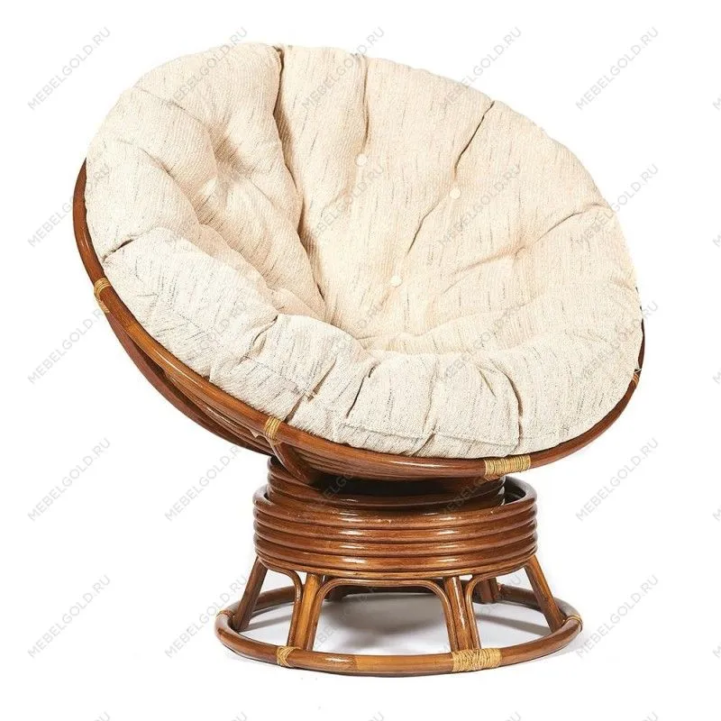 Кресло-качалка Papasan без подушки Орех