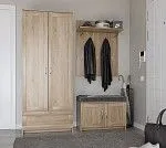 БРИМНЭС / СИРИУС вешалка ИКЕА / IKEA 78х100 сонома | изображение 4