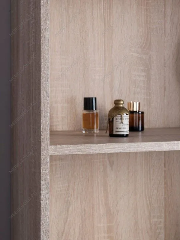 Стеллаж Сириус, 5 полок, 39х34х190 см, дуб сонома | изображение 5