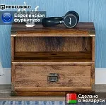 Тумба прикроватная Индиана JKOM1S дуб саттер | изображение 1