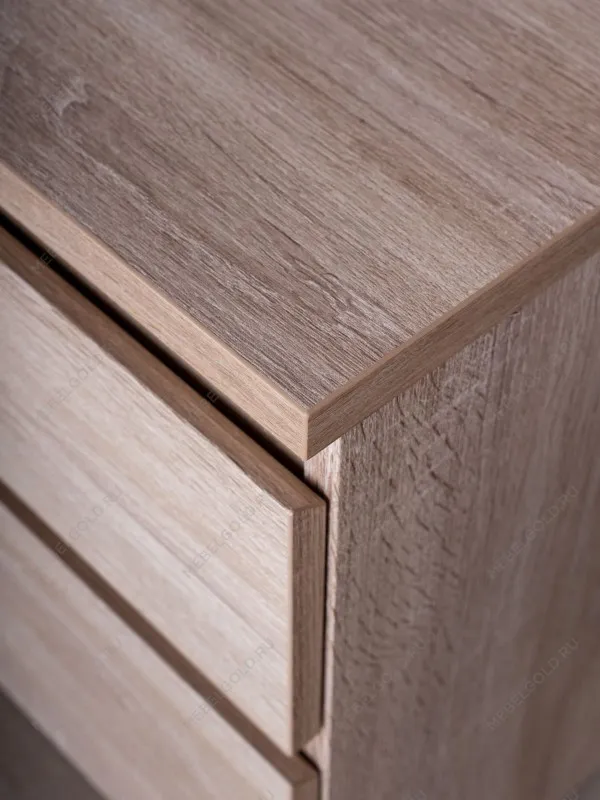 Тумба прикроватная КАСТОР, 2 ящика, 40х37х49 см, дуб сонома | изображение 7