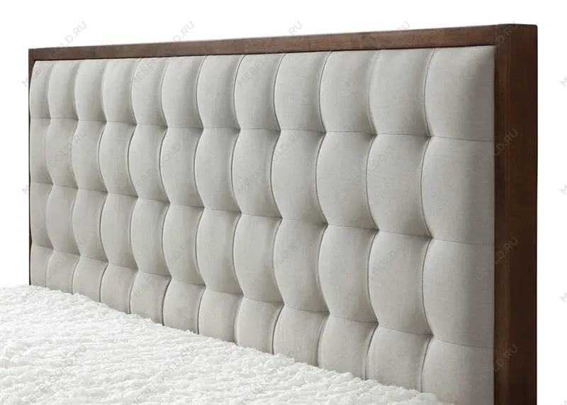 Кровать Halmar SOLOMO (бежевый/орех) 160/200 | изображение 2